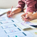 Website designer Creative planning application development graphic creative